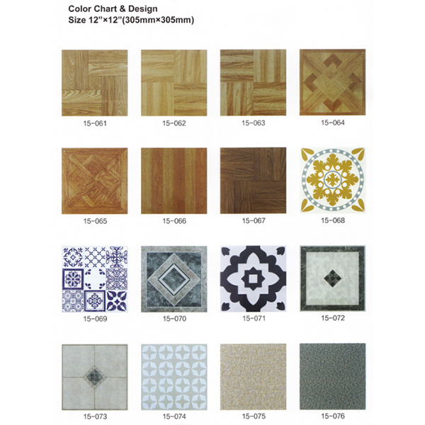 Stone Pattern vinyl tile 1