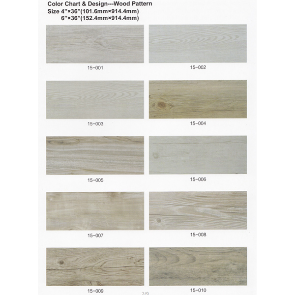 Wood Pattern Vinyl Tile 1