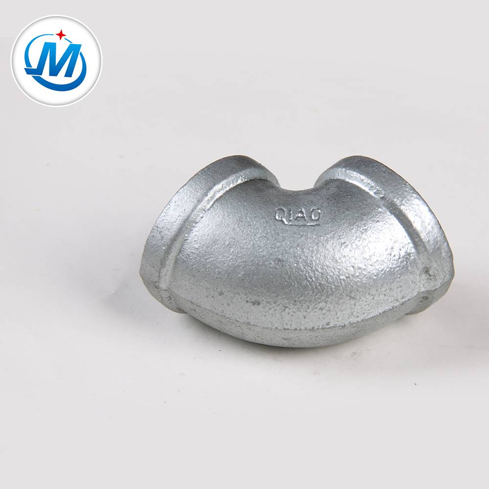 New Fashion Design for Wholesale Welding 3 Way Elbow Pipe Fittings -<br />
1/2"inch NPT standard cheaper black pipe DIY pipe fitting - Jinmai Casting
