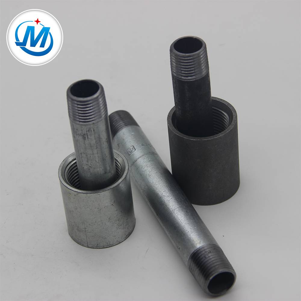 Massive Selection for Metric Bsp Jb Metric Banjo Fittings -<br />
12 Black Iron Steel Barrel Pipe Nipple - Jinmai Casting