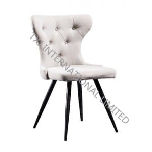 Trending Products White Tv Stand -<br />
 TC-1839 Fabric Dining Chair With Black Powder Coating Legs - TXJ