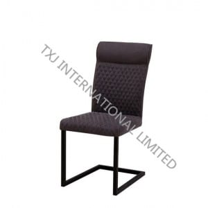 Factory wholesale White Computer Desk -<br />
 TC-1739 Fabric Dining Chair With Black Color Frame - TXJ