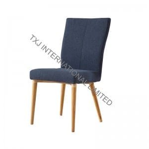 High Quality for Beige Coffee Table -<br />
 TC-1707A Fabric Dining Chair With Solid Wood Legs - TXJ