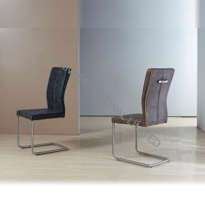 Good User Reputation for Polyurethane Dining Chair -<br />
 TC-1672 PU Dining Chair with Brush Stainless Steel Feet - TXJ