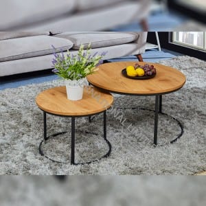 China Manufacturer for Industrial Coffee Table -<br />
 TT-1870  MDF Coffee Table Oak Color - TXJ