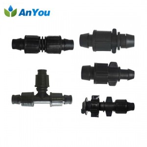 Bottom price Drip Tube -<br />
 Lock Connectors for Drip Tape - Anyou