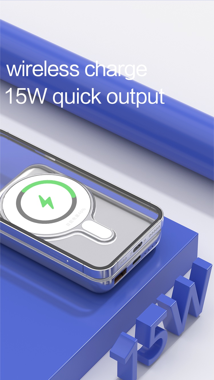 Q29 mah Magnetic Wireless Charger Power Bank Foneng