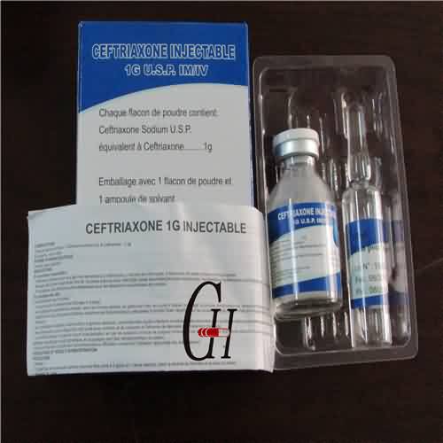 Ceftriaxone इंजेक्शन 1 ग्रॅम