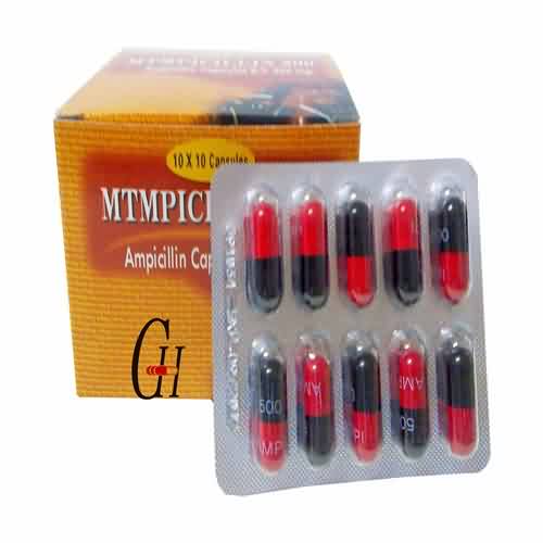 Ampicillin Capsule 500 Mg 250 Mg