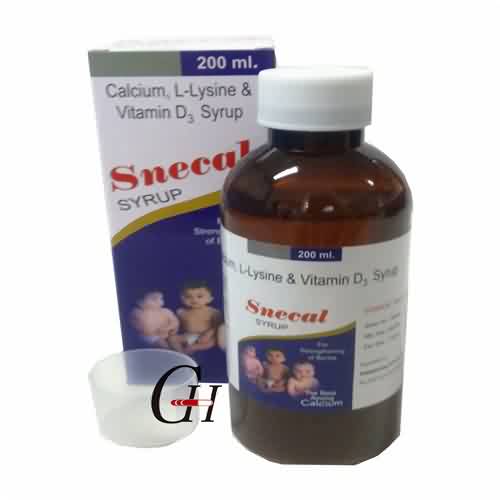 Kalcij-L-lizin-VD3 sirup
