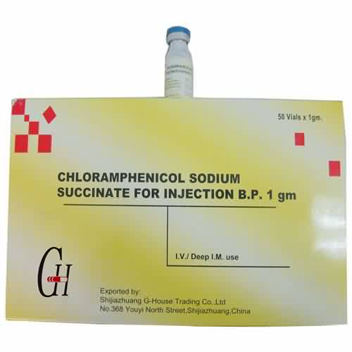 Chloramphenicol sodium Succinate bakeng sa ente