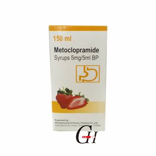 Метоклопрамид сироп 5 mg / 5 ml BP