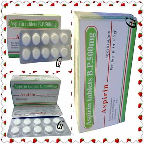 Aspirina não revestidos Comprimidos
