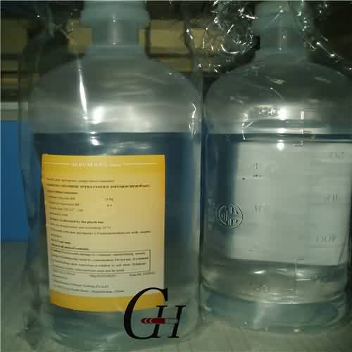injection de chlorure de  sodium 