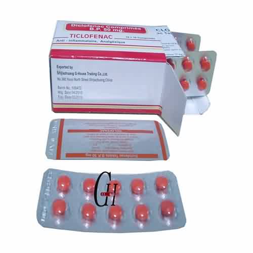 Diclofenac Tablets 50mg