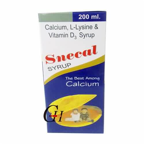 Calcium, L-Lysin und VD3 Sirup