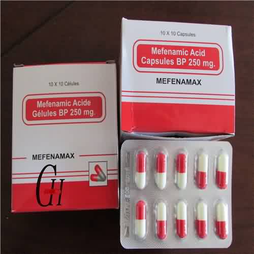 Mefenamic تېزاب کپسول BP 250mg