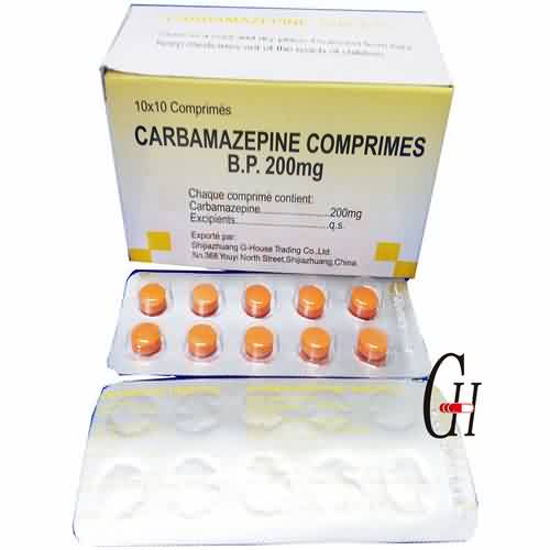 200 mg de carbamazepina Tablet
