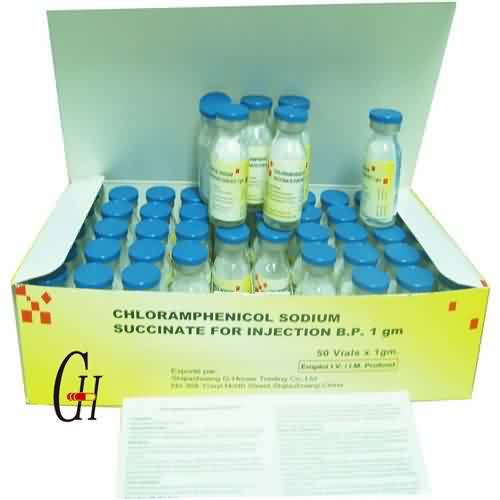 Chloramphenicol Succinate jekiseni