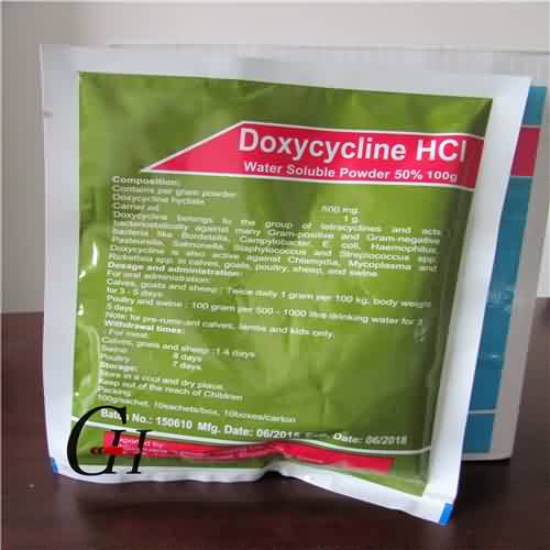 Doxycycline HCL Soluble Powder 50%