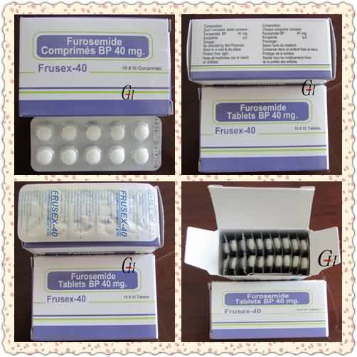 Diuretikum Furosemid-Tabletten