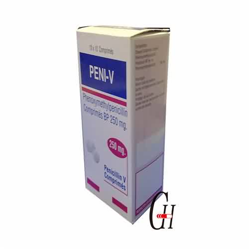 Phenoxymethymethylpenicillin Tablets BP 250mg