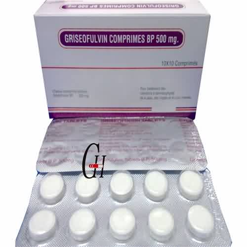 Griseofulvin Tablet BP 500mg