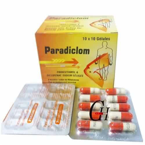 Paracetamol & Diclofenac Capsules