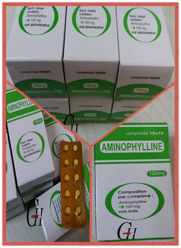 Antiasmáticos Aminofilina Comprimidos