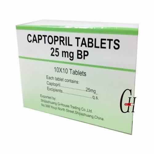 Captopril Tablets 25mg BP
