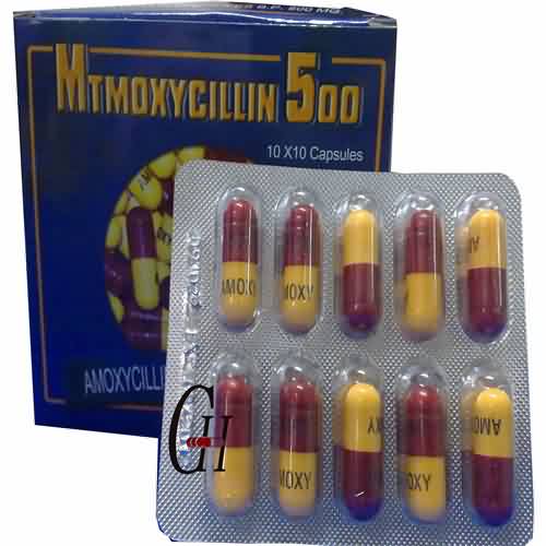 Amoxicilina cápsulas 
