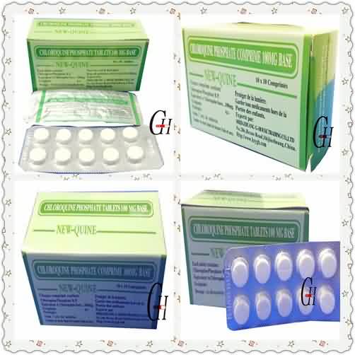 Antiparazitární chlorochin sulfátu Tablets