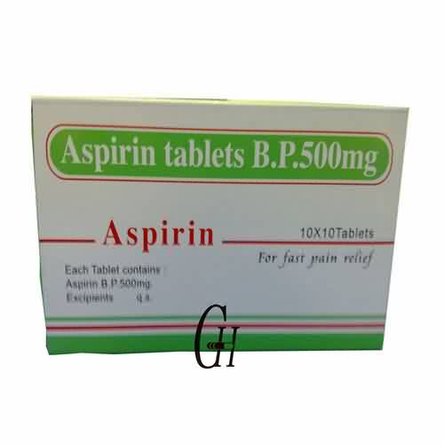 Aspiriinitablettide BP