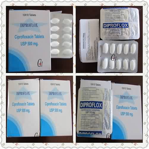 Chinolony Ciprofloxacin tablety