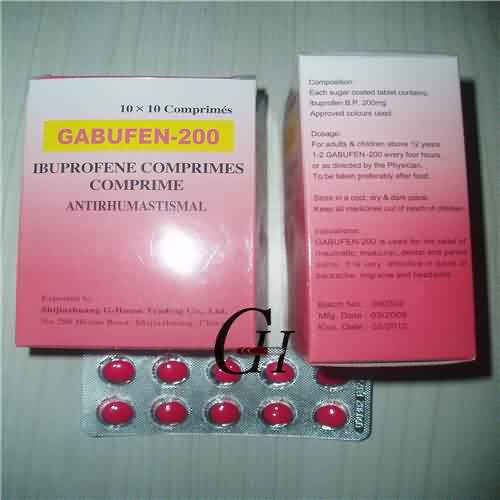 Ibuprofen Tablets BP 200mg