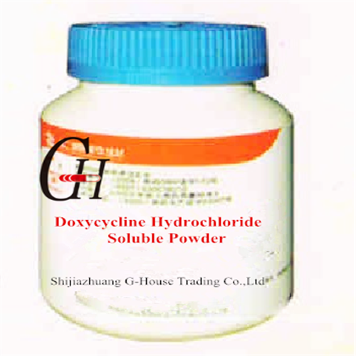 doxicyklinhydroklorid lösligt pulver 