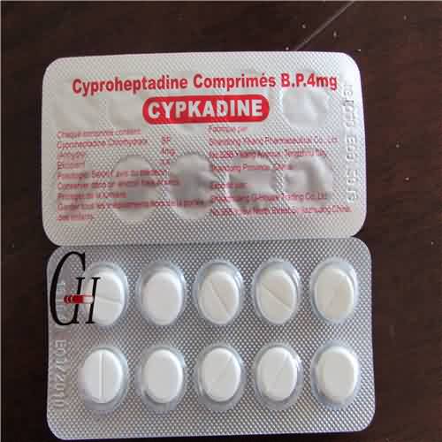Tsüproheptadiinist Tabletid BP