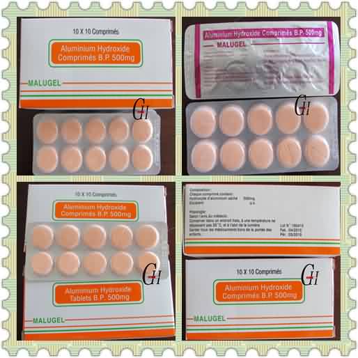 Antiacid Aluminum Hydroxide Tablets
