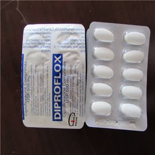 Ciprofloxacin ট্যাবলেট USP 500mg