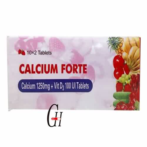 Kalzium an Vitamin D3 Tafele