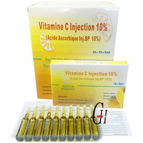 Vitamine C Chwistrellu BP 10%