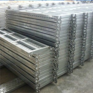 Factory wholesale Galvanized Scaffolding Steel Pipe -<br />
 scaffolding walk board construction material for sale - Minjie