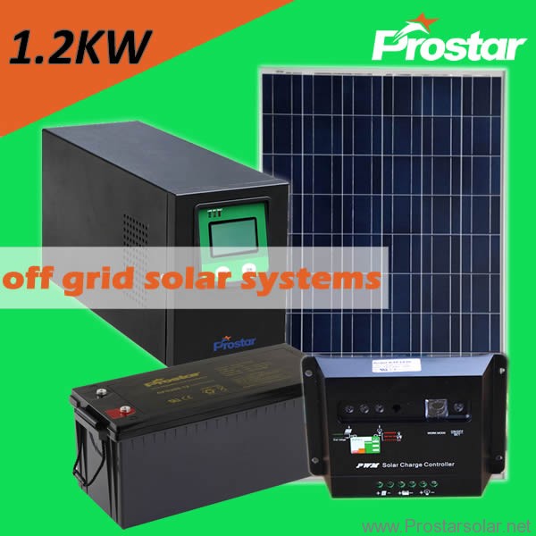 1.2kw off grid photovoltaic systems