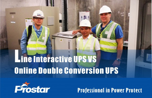 Line Interactive UPS VS Online Double Conversion UPS - Prostar Online UPS
