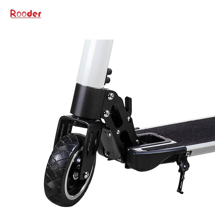 two wheel standing electric scooter with lithium battery 5.5 inch motor foldable aluminum alloy body from rooder supplier manufacturer factory exporter company (4)