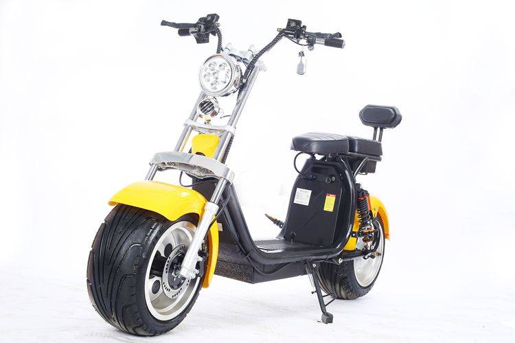 Big wheel electric scooter citycoco with removable battery (2)