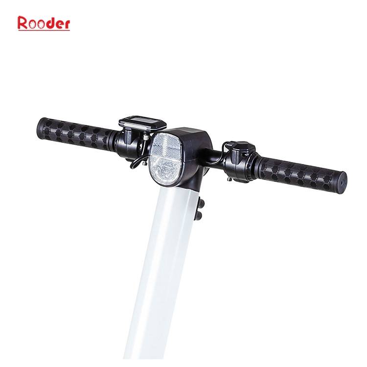 two wheel standing electric scooter with lithium battery 5.5 inch motor foldable aluminum alloy body from rooder supplier manufacturer factory exporter company (3)