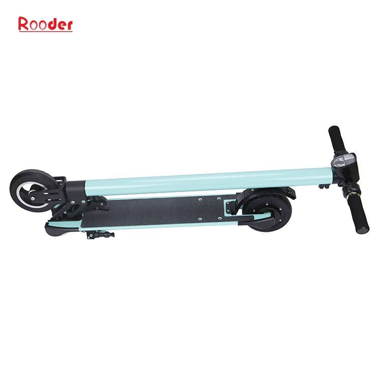 two wheel standing electric scooter with lithium battery 5.5 inch motor foldable aluminum alloy body from rooder supplier manufacturer factory exporter company (12)