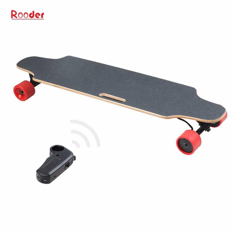 skateboard electric hoverboard r800c with 4 wheel 400w motor remote control for adult from rooder skateboard electric hoverboard factory supplier exporter (3)