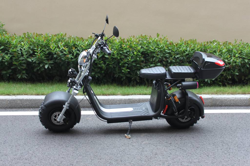 Newest Big wheel citycoco electric scooter with seat for adult